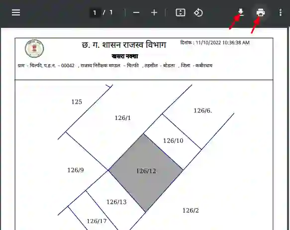 Bhuiyan Naksha Khasra