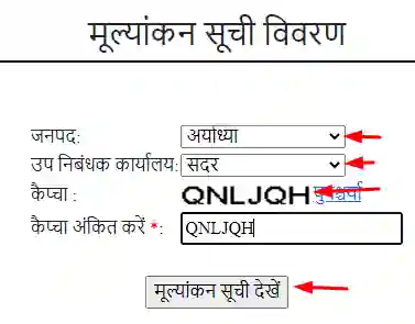 UP Circle Rate