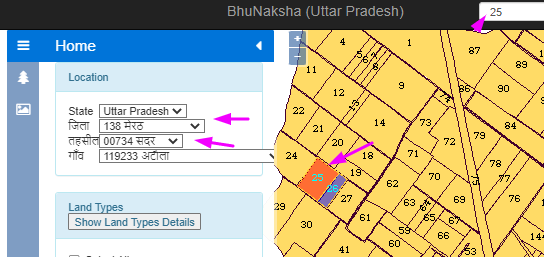 Meerut Bhunaksha