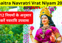 Chaitra Navratri Vrat Niyam